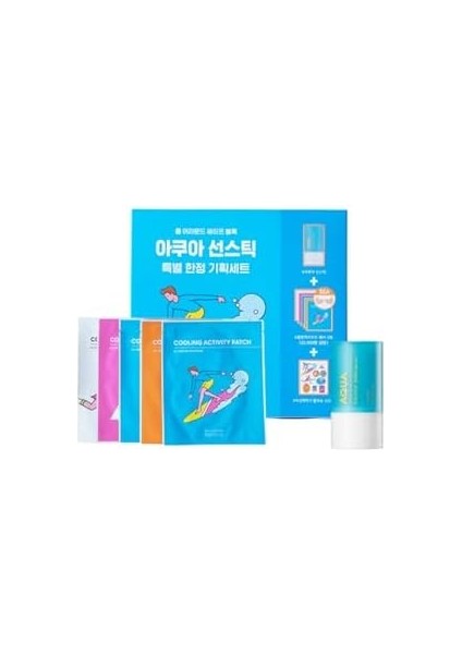 Mıssha Stick Güneş Kremi ve Göz Altı Bakım Seti All Around Safe Block Aqua Sun Stick Set SPF50+ Pa++++