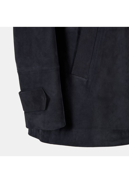 Erkek Lacivert Gömlek Yaka Süet Ceket fırsatları