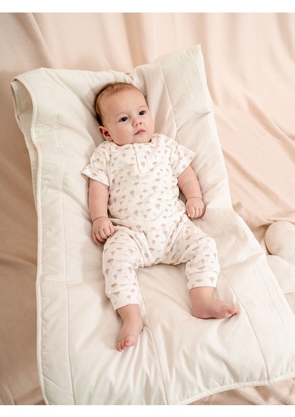 Jakarlı Baskılı 2\'li Bebek Takımı - 3-24 Ay