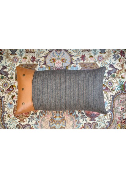 Belly Long Deri Detaylı Kırlent modelleri