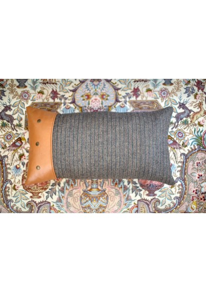 Belly Long Deri Detaylı Kırlent fırsatları