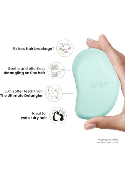 Tangle Teezer Fine And Fragile Mint Saç Fırçası fiyatları