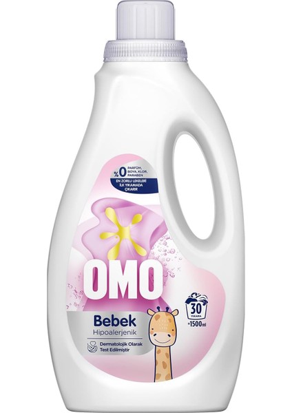 Omo Bebek Sıvı Deterjan 1500 ml fiyatları
