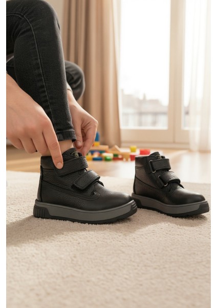 Hakiki Deri Ortopedik Çocuk Botu fiyatları