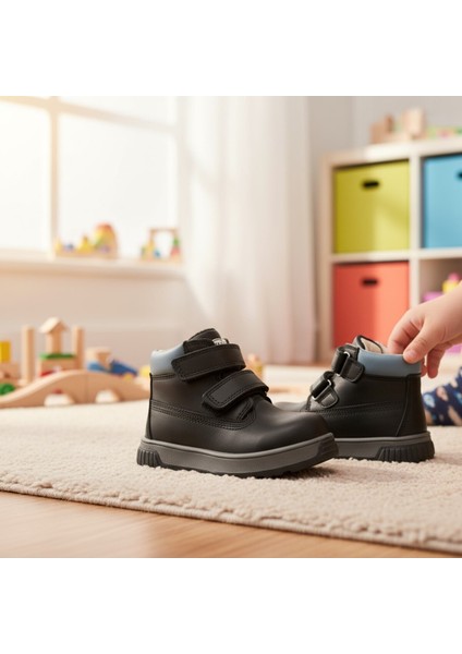 Hakiki Deri Ortopedik Çocuk Botu indirimleri