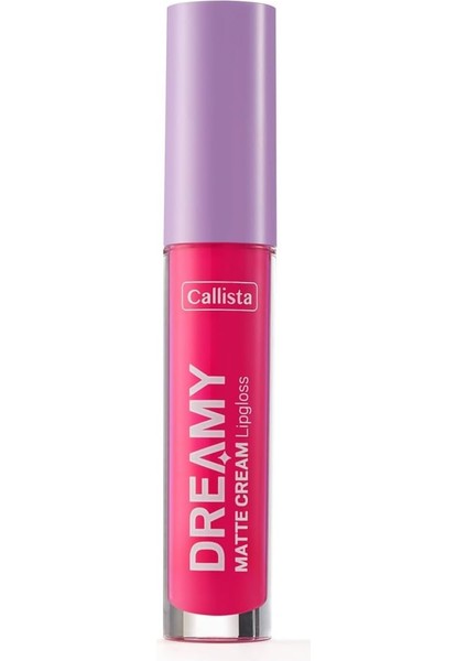 Callista Dreamy Matte Cream Mat Görünümlü Lipgloss 203 What A Cutie, Pembe