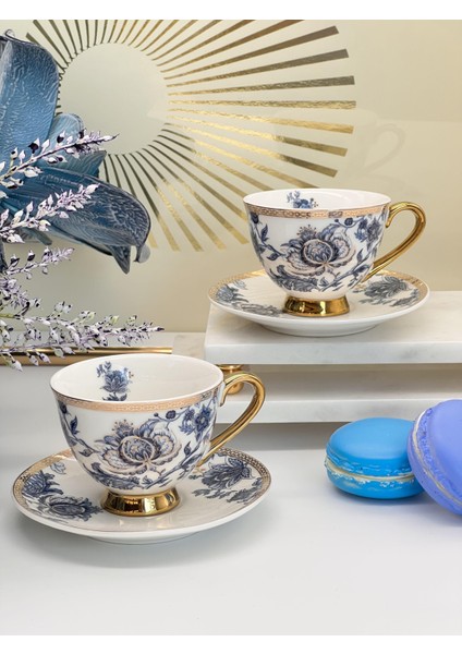 Türk Kahve Fincanı Marenza 2 Kişilik 4 Parça