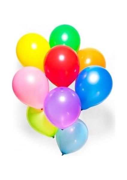 Renkli Balon 25 Li Karışık Renk Parti Doğum Günü Kutlama Özel Günler fırsatları