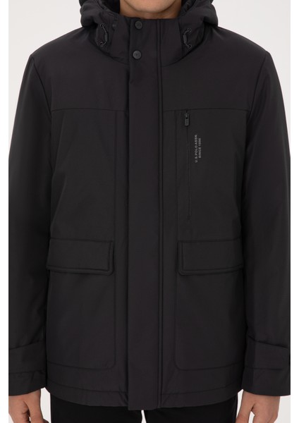 Erkek Siyah Kaban 50310301-VR046