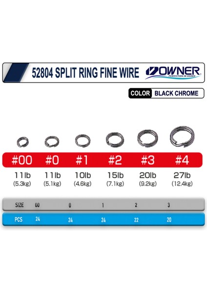 52804 Split Ring Fine Wire Halka fiyatları