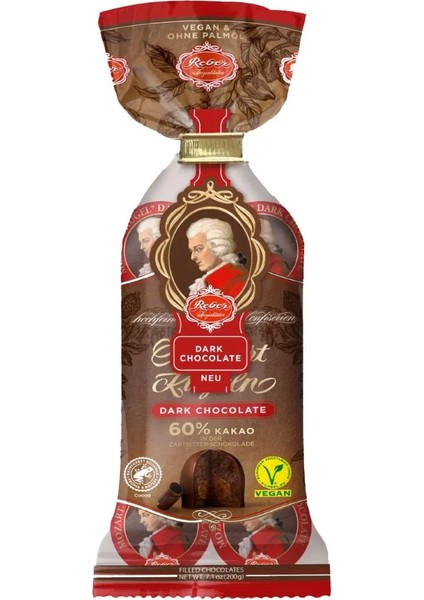 Mozart Kugeln Dark Chocolate 200G