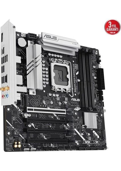 B860M Max Gamıng Ax Wıfı6 Ddr5 Hdmı-Dp Typec Pcıe 5.0 1851P Matx fırsatları