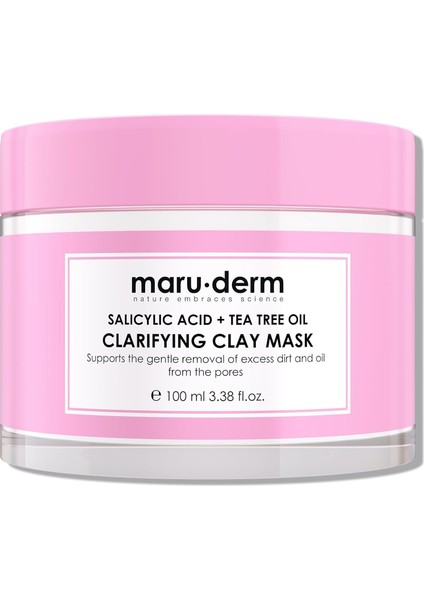 Maru.derm Salisilik Asit + Çay Ağacı Yağı Kil Maskesi 100 ml fiyatları