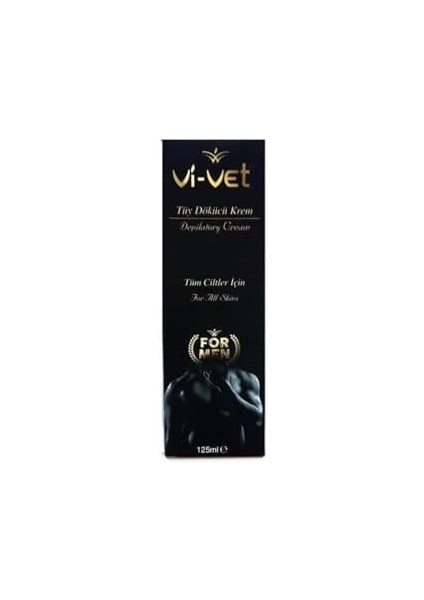 Vi-Vet Tüy Dökücü For Men Krem, 125 ml fiyatları