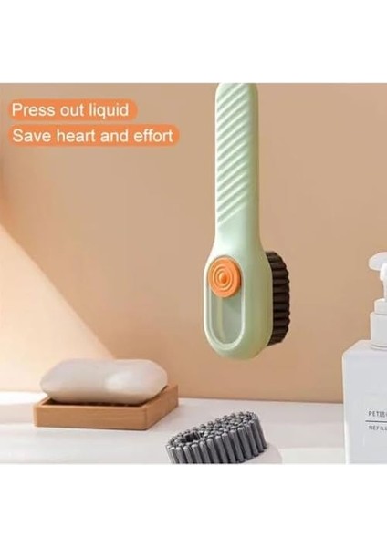 Doldurma Hazneli, Ayakkabıdan, Yüzeyden, Kir, Leke Çıkarma Temizleme Fırçası, Çok Amaçlı, Işlevsel Fırça (1 Adet Yeşil) modelleri