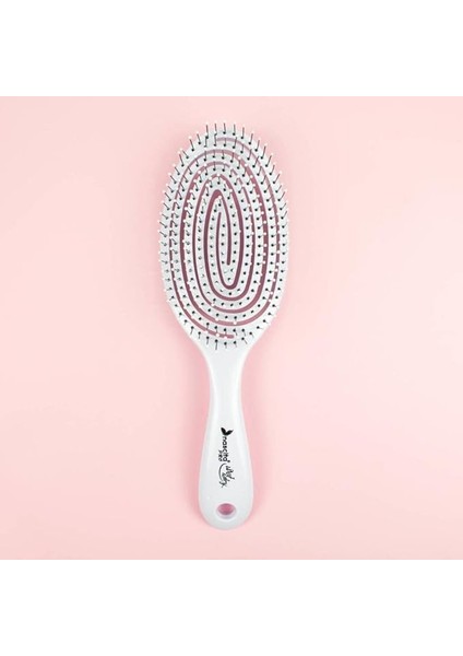 Nascita Pro Üç Boyutlu Oval Saç Fırçası-03 Beyaz 1 Paket(1 x 1 Adet)