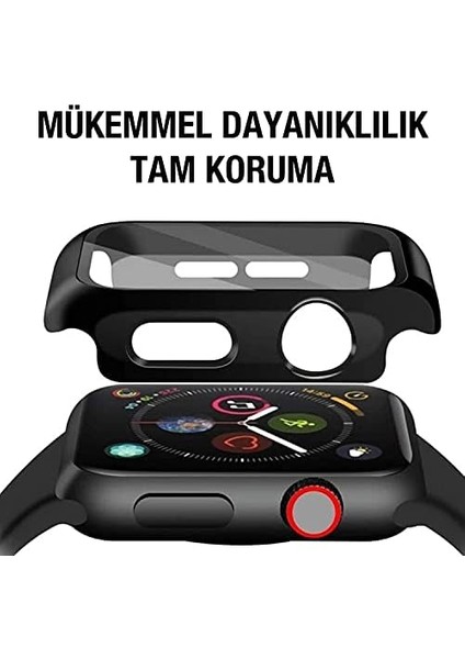 ile Uyumlu Ekran Koruyucu ve Kılıf Bir Arada Kasa Tam Koruma (41, Siyah) fiyatları