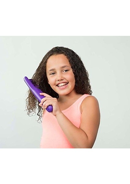 Remington TANGLED2SMOOTH DT7432 Saç Açma Fırçası, Elektrikli Saç Fırçası, Hızlı ve Kolay Bir Şekilde Çözülmesi Için Salınımlı Kıllar, Kuru ve Nemli Saçlar Için Uygundur, Mor modelleri
