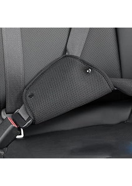 2 Parça Araba Emniyet Kemeri Ped Kapak Kiti Çocuk Emniyet Kemeri Ayar Tutucu Anti-Le Boyun Araba Koltuğu Özel Emniyet Kemeri Omuz Koruma Yardımcı (Siyah A) indirimleri