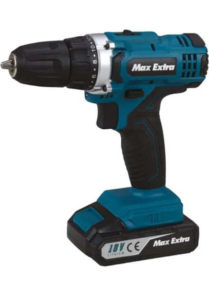 Hırdavat Max MXP1960D 18V Li Profesyonel Çift Akülü Darbeli Matkap