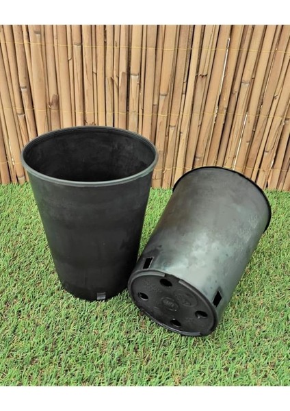 Üretim Saksısı 30 Adet 2 Lt 14X19 cm Plastik Saksı Siyah Üretim Saksı Bitki Üretim Saksısı modelleri