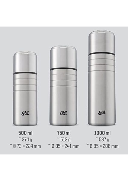 Majoris Paslanmaz Çelik Vakumlu Termos Gri 0,75L fiyatları