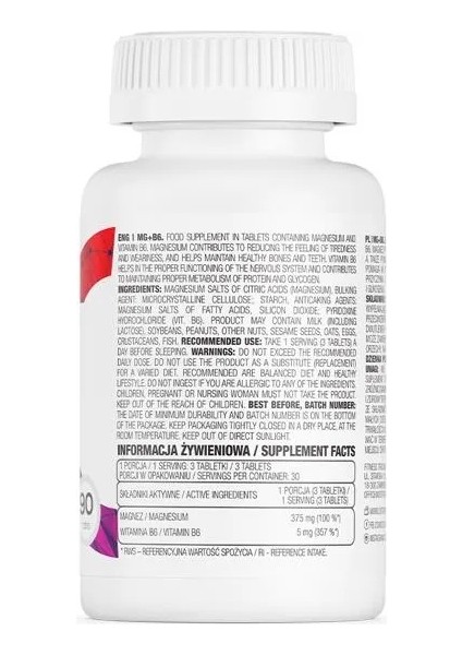 Mg + B6 90 Tablet fiyatları