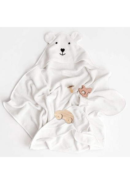 Baby Bebek Kundak Havlu - Doğal Bambu ve Saf Pamuk Karışımı