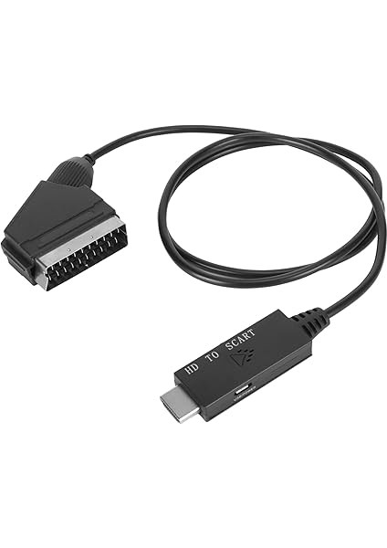Dönüştüriciye Skart, Hd Kablo Scart - Hd Kablo Video Dönüştürücü Scart - Multimedya Adaptör Dönüştürücü Video Bağlantısı Bağlantısı indirimleri