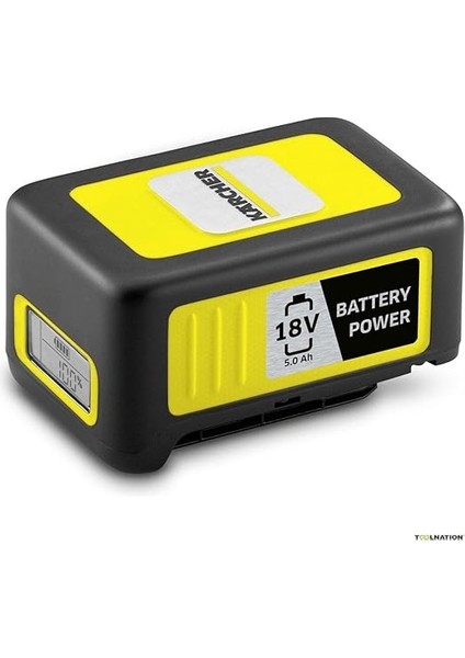 2.445-035.0 18 V / 5.0 Ah Rechargeable Battery, Black, Yellow, 95.0 Mm*96.0 MM*142.0 mm fırsatları