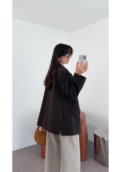 Oversize Kahverengi Blazer fiyatları