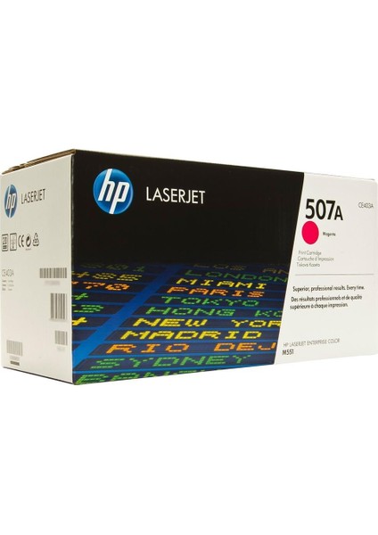 507A Magenta Kırmızı 6.000 Sayfa Toner CE403A
