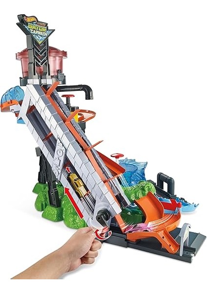 Wheels Dev Timsah Araba Yıkama Oyun Seti Hot Wheels Dev Timsah Araba Yıkama Oyun Seti FTB67 FTB67 fırsatları