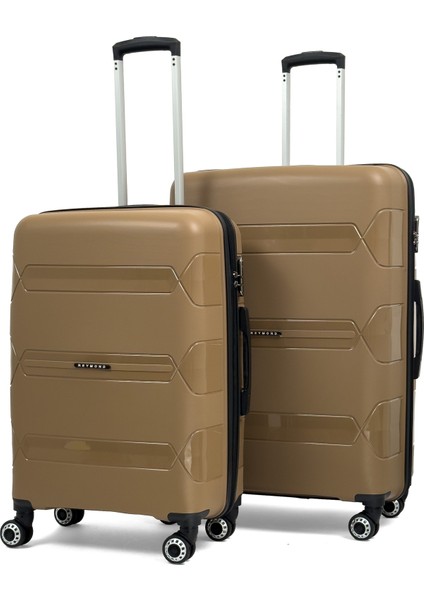 Lucas Polipropilen Kırılmaz Valiz, Orta Boy&büyük Boy