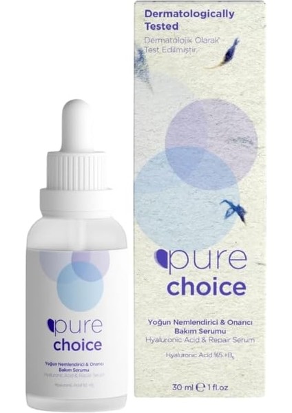 Choice Yoğun Nemlendirici ve Onarıcı Bakım Serumu 30 Mililitre