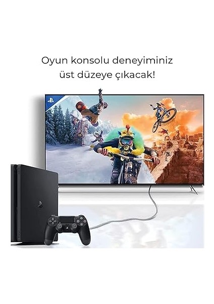 NHD02 4K@60Hz Yüksek Hızlı HDMI & Ethernet Kablosu, 18GBPS Veri Aktarım Hızı, HDMI 2.0, Full Hd 3D Ready Teknolojisi, Pvc Kaplama, Bilgisayar Monitörü, UHD Tv, Ps5, Ps4 Uyumlu 2 Metre Kablo modelleri