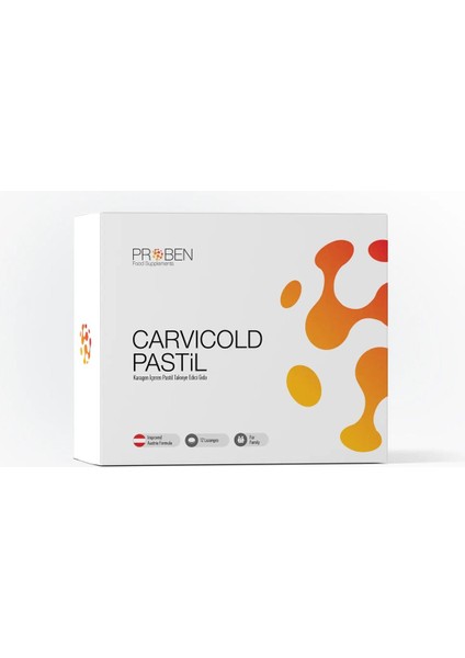 Carvicold Pastil 12'li