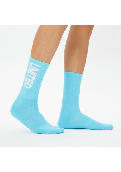 Unıted4 Unisex Mavi Çorap modelleri