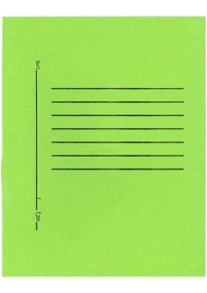Tam Kapak Dosya Lüks Yeşil