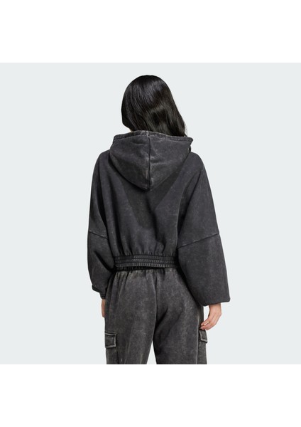 Originals JJ0333 Acid-Wash Crop Kapüşonlu Üst fiyatları