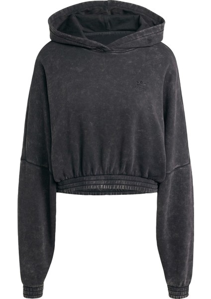 Originals JJ0333 Acid-Wash Crop Kapüşonlu Üst modelleri