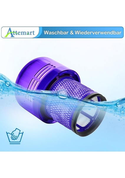 V15 V11 SV17 SV14 SV22 Elektrikli Süpürge Için Filtre, Yedek Parça Yedek Filtre V11 Absolute Extra Pro V15 Animal Torque Detect Drive Total Clean Dyson Için 970013-02 & 97001302 Yerine Geçin (2 indirimleri