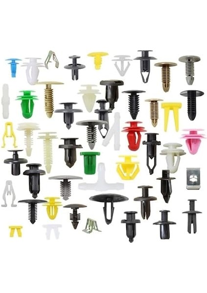 460 Adet Trim Klip Paneli Raptiye Seti Araba Bağlantı Elemanları Kapı Pervaz Döşeme Tamponları modelleri