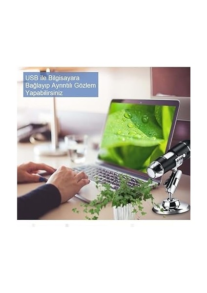 1600X Zoom 2mp USB Dijital Mikroskop 8 Ledli Kamera Saç, Cilt Analizi, Eğitim, Endüstriyel modelleri