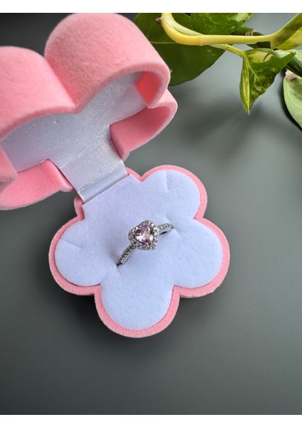 Ayarlanabilir Pembe Pandora Çelik Yüzük fiyatları