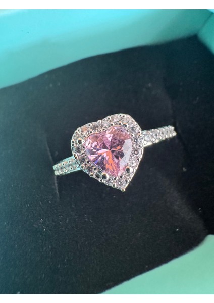 Ayarlanabilir Pembe Pandora Çelik Yüzük modelleri