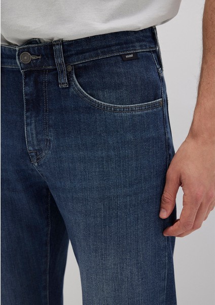 Marcus Mavi Premium Vintage Koyu Mavi Jean Pantolon 0035190652