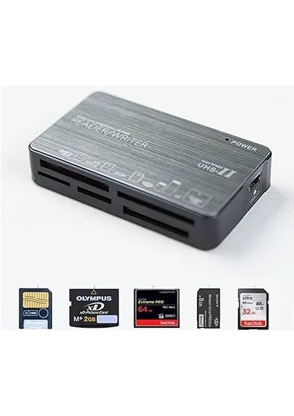 6 In1 Kart Okuyucu Sd/micro Sd/cf/xd/ms Pro/m2 Micro Sd Okuyucu ZR101 (Compact Flash Kart Okur) fiyatları