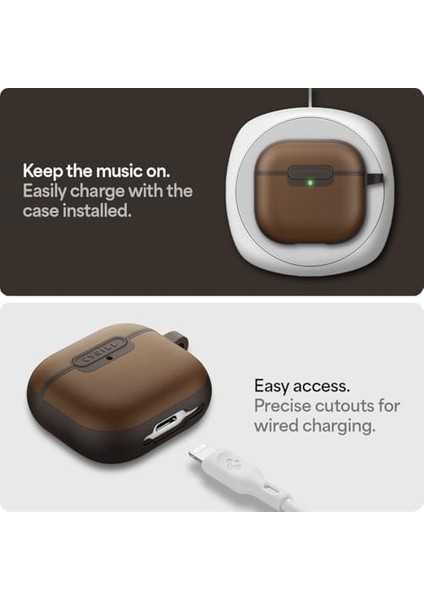 Ciel By Airpods (4.nesil) ile Uyumlu Kılıf Kajuk Saddle Brown - ACS08654 fiyatları