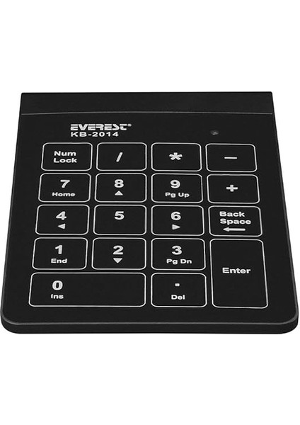 KB-2014 Siyah USB Dokunmatik Numerik Standart Klavye modelleri
